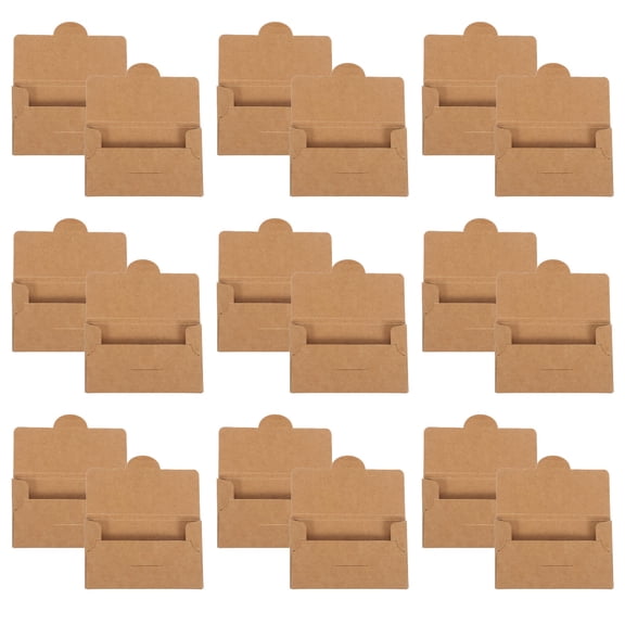 SOPOTUTU 30pcs Paper Business Card Holder Box, Card Storage Container For Membership, And Desktop Organization