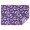 Unicorn and Heart-1, variant on Unicorn and Heart Purple Pattern Rectangle Tablecloth 60"x84", Waterproof Polyester Wipeable Spillproof Table Cover for Dining Camping Indoor and Outdoor Use
