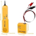 thumbnail image 2 of Circuit Tester, Wire Tracer and Tone Generator, Network Cable Tester RJ-11 Plug, Search and Locate Wires and Cables, Test Circuit Continuity, 2 of 5
