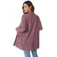 thumbnail image 4 of Anygrew Women's Cardigan Open Cardigan Sweater for Women Soft Lightweight Casual Classic with Pockets S-XXL, 4 of 7