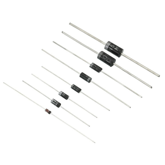 Uxcell Rectifier Diode Assorted Kit, 100pcs 8 Values Element in a Pack for Electrical