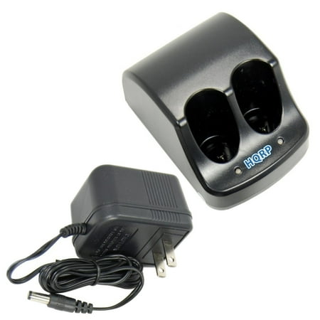 HQRP Dual Battery Charger for Black & Decker 3.6V Versapak 151995-03 387854-00 383900-03 387854-00 11233 Type 1 Power Tools + HQRP Coaster