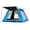 Blue, variant on 4-5 Person Camping Tent with Rainfly & Carry Bag, Easy Setup Dome Tent with Mesh Windows & Doors, Waterproof UV Protection Portable Family Tent for Camping Hiking Backpacking Travel, Blue