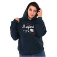 thumbnail image 3 of Betty Boop Maryland State Map Outline Hoodie Sweatshirt Women Brisco Brands L, 3 of 6