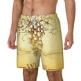 thumbnail image 2 of Gaeub Bunch of Grapes Mens Swim Trunks Stretch Beach Shorts Quick Dry for Men Swim Shorts Swimwear with Pockets- XX-Large, 2 of 9