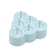thumbnail image 2 of Bandejas de moldes de Cubitos de hielo Wosthever Triángulo azul para jugo de naranja, 2 of 6