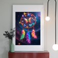 thumbnail image 2 of Diamond Art Kit for Adults, Colorful Dreamcatcher With Butterflies Diamond Painting for Adults Beginners, DIY Diamond Art Painting Kits, 5D Diamond Painting Crafts for Home Decor 12x16 Frameless, 2 of 7
