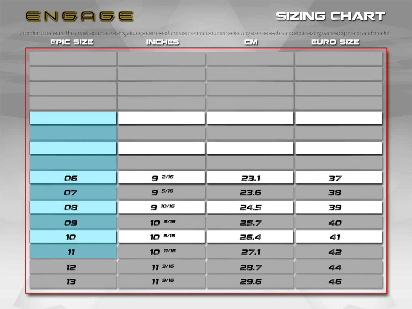Epic Engage 125mm Indoor/Outdoor Inline Skates
