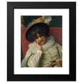 thumbnail image 2 of Tito Conti 12x14 Black Modern Framed Museum Art Print Titled - A Pleasant Reflection, 2 of 5