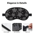 thumbnail image 3 of Salouo Turtle Pattern Eye Masks, 1-Pack Sleep Mask Eye Cover Washable Sleeping Eyeshade Block Sleep Shade Cover Light Reduces Traveling Gifts, 3 of 7