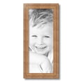 thumbnail image 2 of ArtToFrames 8" x 20" Gold with Green Tones Picture Frame, 8x20 inch Gold Wood Poster Frame (WOM-5079), 1 Pack, 2 of 5