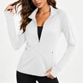 thumbnail image 5 of ZZwxWA Women’s Zip Up Athletic Jackets Lightweight Slim Fit with Pockets for Workout Gym Running Yoga, 5 of 5
