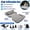 Gray, variant on SUV Air Mattress for Car Camping, Inflatable Trunk Bed with Car Cigarette Lighter Pump and 2 Pillows, Flocked Surface, 72.4 x 48 x 5.9 in, Gray