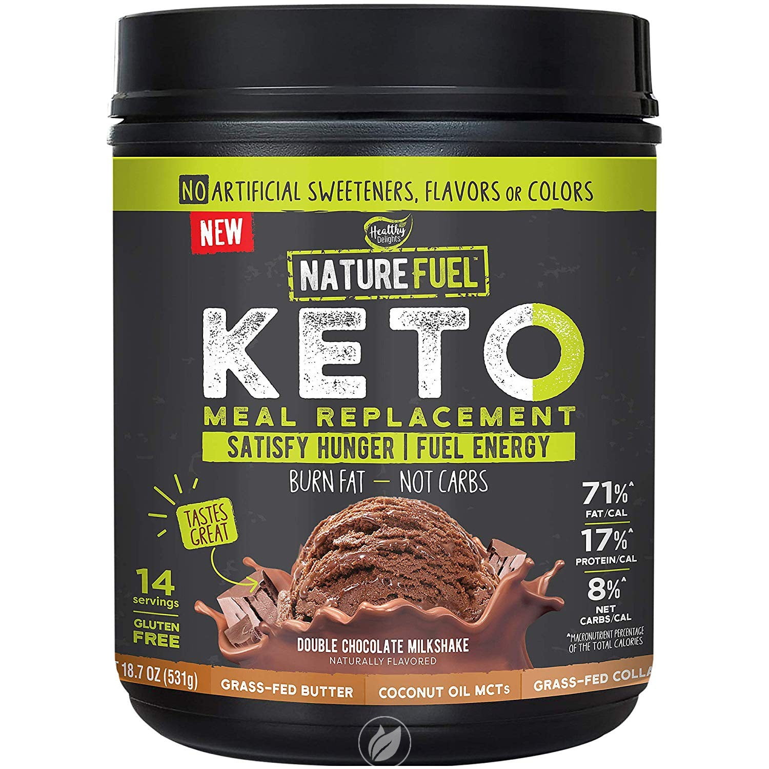 NATURAL FUEL Natural Fuel KETO Shake Chocolate 16 OUNCE