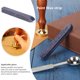 thumbnail image 5 of Cuadros Decorativos Antigua barra de cera de sellado retro para manualidades de invitaciones de boda (azul) Tmvgtek embutido en tela, 5 of 6