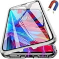 thumbnail image 1 of Étui de Téléphone Magnétique en Verre Trempé Double Face Compatible avec Samsung Galaxy Note 10 360, Couverture de Protection Complète, 1 of 3
