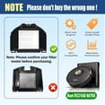 thumbnail image 3 of Filter Replacement 4-Pack for Shark Matrix & Matrix Plus Robot Vacuum, Compatible with Shark RV2310AE, RV2320S, AV2310AE, UR2350AE, RV2300S (Not for RV2300), 3 of 10
