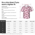 thumbnail image 5 of Gukieu Bike with Donut Wheels Print Men's Short-sleeved Shirts, Button-down Lapel Hawaiian Shirts, T-shirts, Beach Vacation Summer Casual Wear,3X-Large, 5 of 7