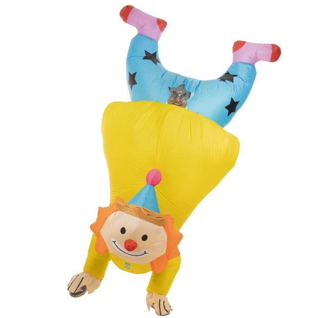 Disfraz Inflable Payaso Saltarín Halloween Divertido para Fiesta y Cosplay