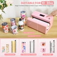 thumbnail image 7 of Adnoom Auto Tumbler Heat Press Machine, 30OZ Mug Heat Press Fast & Even, Automatic Sublimation Tumblers Press, Cup Transfer Machine for 11-30OZ Stainless Steel, Ceramic Pink, 7 of 7