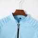 thumbnail image 4 of Blusa y camisa de manga larga con cuello alto para hombre, blusa deportiva de manga larga con cuello alto y media cremallera y manga corta para hombre, 4 of 8