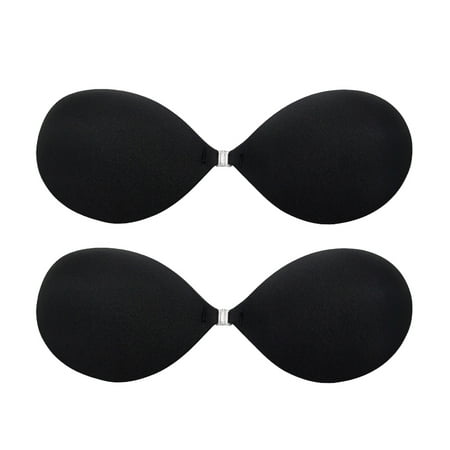 Push Up Invisible Bras Adhesive Silicone Sticky Strapless Bra for Women Reusable Breast Lift B