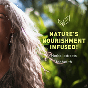 Just Nutritive Gray Hair Shampoo, Strengthening, Brightening, Nourishing, Vegan, Color Safe, Sulfate-Free, 16 oz