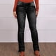 thumbnail image 4 of WILLBEST Jeans Mujer Pantalones Vaqueros de Cintura Alta, Elásticos, de Pierna Recta, Cómodos y Ajustados, Largos para Mujer Extra Grande, 4 of 5