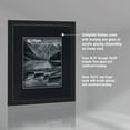 thumbnail image 4 of Gotham Deep Gallery Frames With Glass or Glazing & Backing - 4 Pack of Professional Gallery Frames for Canvas, Paintings, Presentation & More! - [Black - 18x24"], 4 of 7