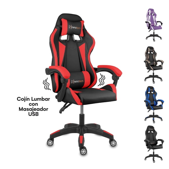Silla Gamer Ergonomica NENOTECH Reclinable