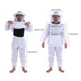 thumbnail image 1 of Traje Protector de Apicultor, Equipo de Apicultura, Chaqueta Con Capucha, Pantalones para Trabajo al Aire Libre en apiario, 1 of 7