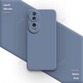 thumbnail image 1 of Camera Protection Back Cover for Honor 90 Pro Honor90 90Pro 5G Soft Square Liquid Silicone Funda Original Shockproof Luxury Case Sierra Gray Honor 90 Pro, 1 of 6