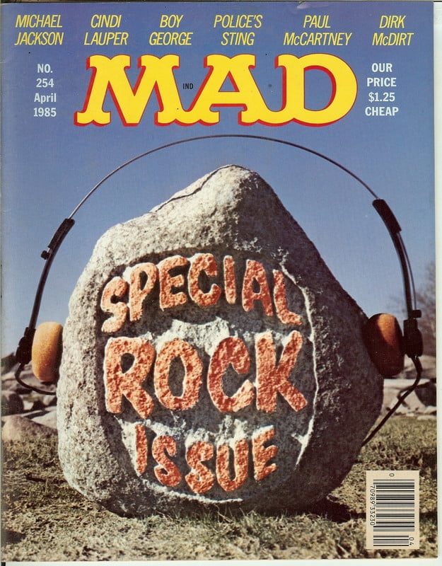MAD Magazine Vintage Collectible #254 APRIL 1985