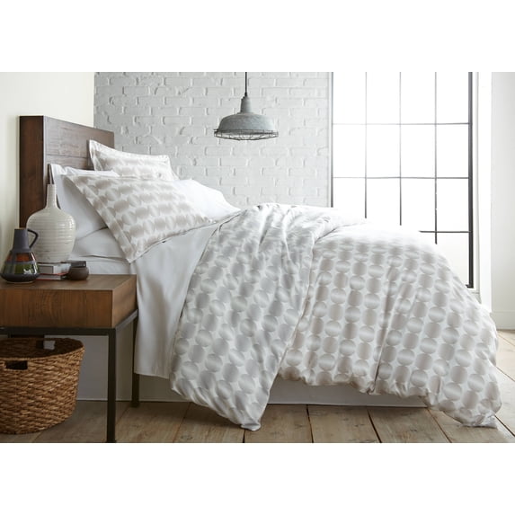 Modern Spheres Reversible Duvet Cover Set