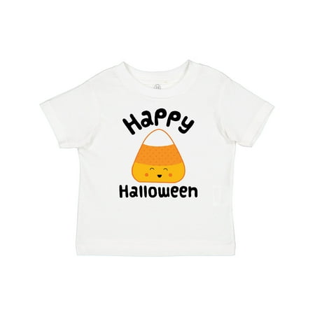 

Inktastic Happy Halloween Candy Corn Outfit Gift Baby Boy or Baby Girl T-Shirt