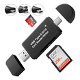 thumbnail image 2 of Lector De Tarjetas Lector De Adaptador De Tarjetas Otg Micro Usb Usb-a Usb-c Sd Micro Sd Tf Card 5 En 1 Belug negro, 2 of 5
