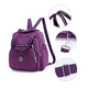 thumbnail image 1 of Bolso Mochila Impermeable 2 en 1 Malubero para Mujer Morado, 1 of 4