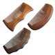thumbnail image 3 of Ergonomically Shaped 3pcs Non-static Wooden Comb Set for Hair Detangling and Scalp Massage Assorted Color Improve Circulation, 3 of 3