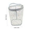 thumbnail image 2 of ADDHAT Bolsa De Transparente Impermeable Con Gran Capacidad Para Viaje Y Organización De Maquillaje, 2 of 6
