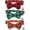 Red, Green, Orange, variant on Halloween Cat Collar Breakaway with Cute Bow Tie and Bell for Kitty Adjustable Safety
