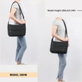 thumbnail image 2 of Bandolera VOLGANIK ROCK RFID de nylon para mujer, color negro, 2 of 6