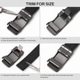 thumbnail image 3 of GAEKEAO Men’s Ratchet Belt Adjustable Leather Belt with Auto Lock Buckle Trim to Fit and Gift Box, 3 of 7