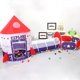 thumbnail image 2 of Tienda de juegos para niños y niñas en interiores, tienda de yurta, casa de juegos interactiva para padres e hijos, espacio para niños, 2 of 6