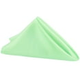 thumbnail image 1 of 10 Pieces, Taffeta Napkin Approx. 20"x20" square Edge: Overlock serge - Mint Green, 1 of 1