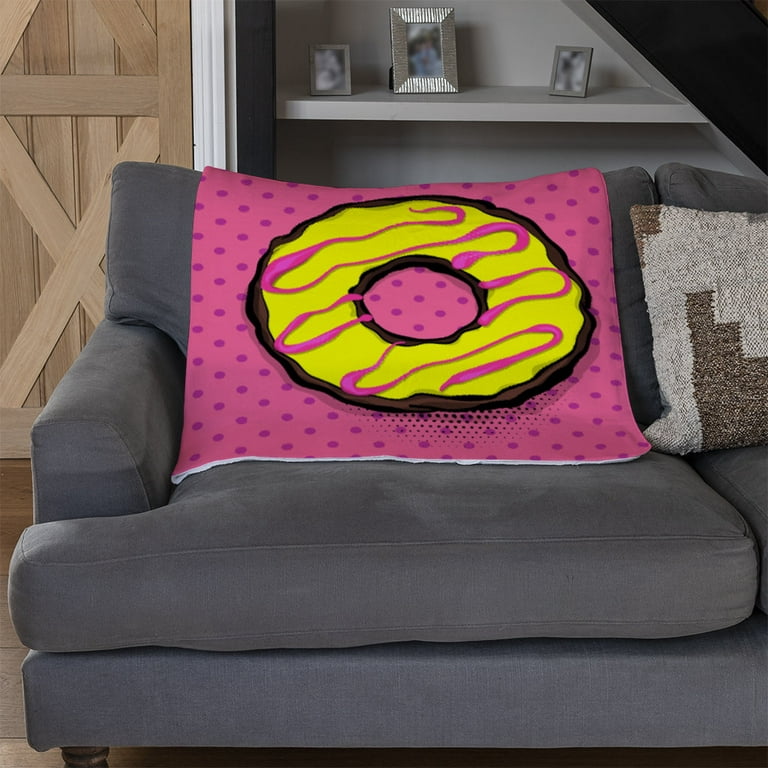 Pop Art Donut Cushion