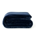 thumbnail image 2 of Reafort Ultra Soft Flannel Fleece All Season 350GSM Lightweight Living Room/Bedroom Warm Blanket(Blue, Throw 50"X60"), 2 of 4