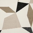 thumbnail image 2 of LR Home Ivory/Taupe Contemporary Geometric Hand-Woven Throw Pillow Cover, 2 of 7