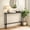 Black-1PCS, variant on BAYUELSWU 39.4" Narrow Console Table with Charging Station, Behind Couch Table with 4.9ft Extension Cord, 5.9"D Skinny Sofa Entryway Table for Living Room, Hallway (2PCS,Black)