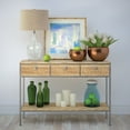 thumbnail image 6 of Evelyn&Zoe Coastal Glass Lamp One Size Clear, 6 of 10