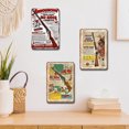 thumbnail image 3 of Kit Pintura Hierro Rectangular Con Placa Metal Vintage Bar para El 3 Uds. 20x30cm, 3 of 9
